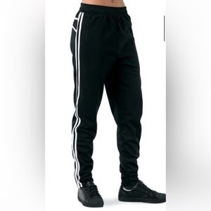WEISSMAN SMALL UNISEX STRIPED JOGGER PANTS DANCE COSTUME GREAT CONDITION